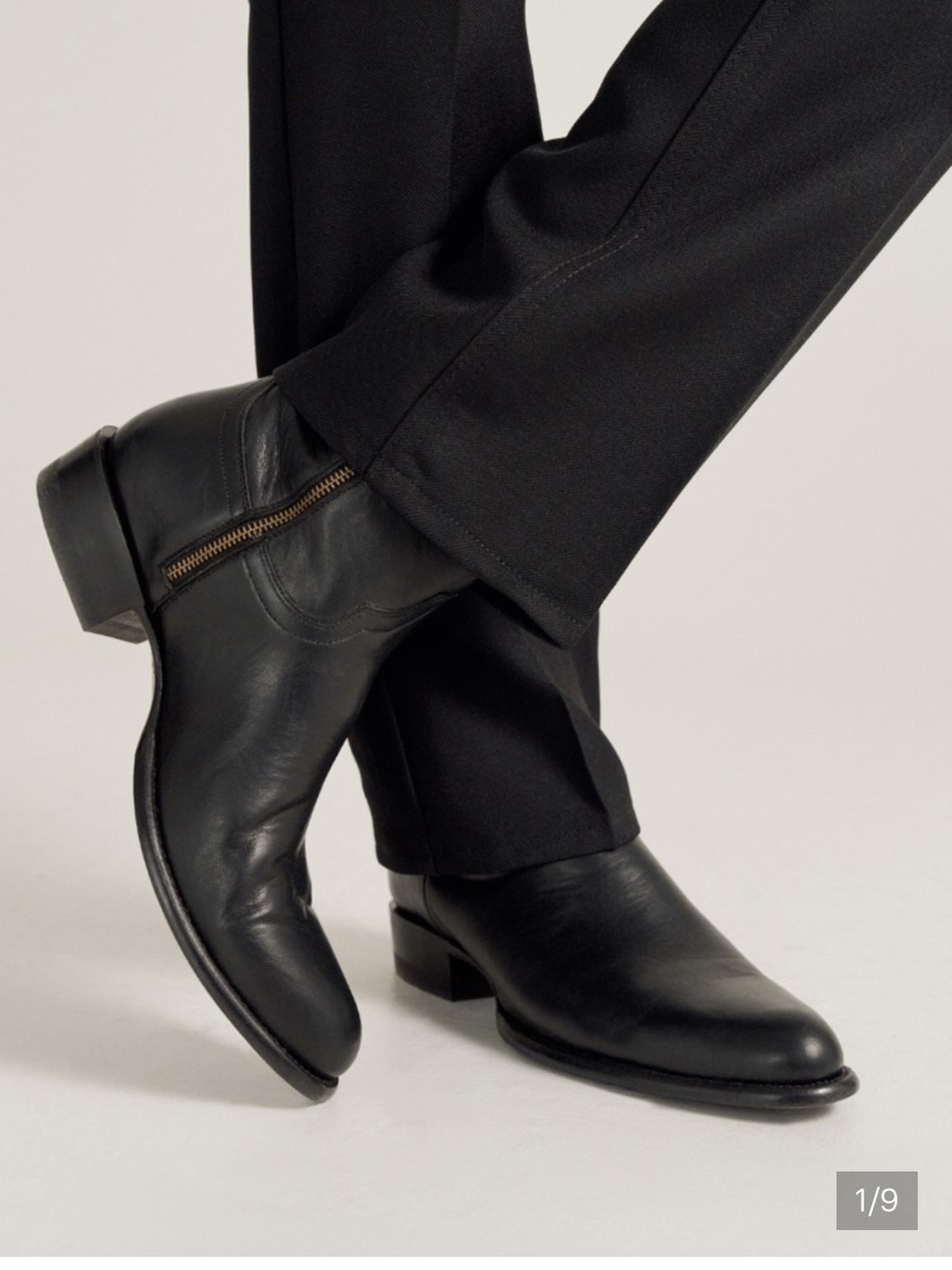 Tecovas “The Dean” Leather Side Zip Boots. Iconic brand recognition! Classic!